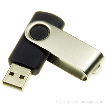 Twister USB Flash Drive, 128MB-128GB, Reliable and Stable Flash Quality, Customized Logo from 50pcs